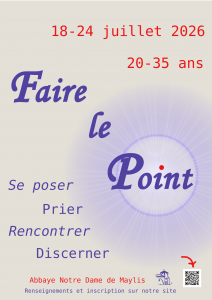 Flyer Faire le Point 2026