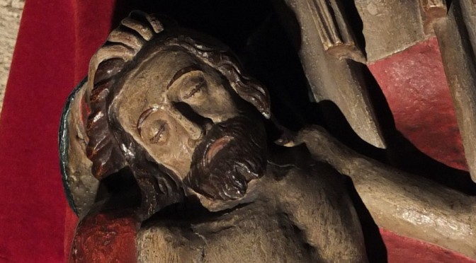 visage du Christ descendu de la croix, pietà de Maylis, pour le 12e dimanche ordinaire
